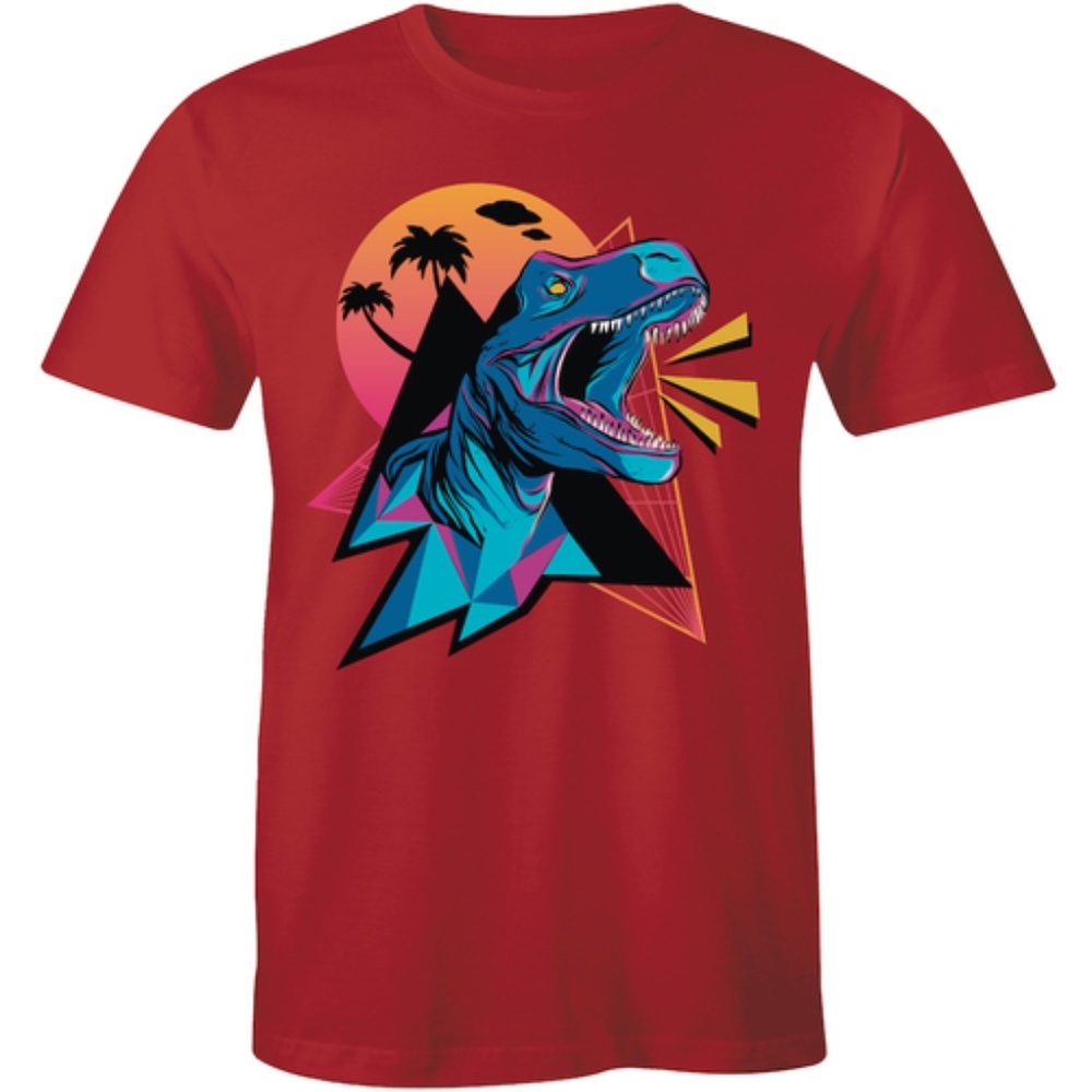 The Sunshine Wild Life Dinosaur In Forest T-shirt
